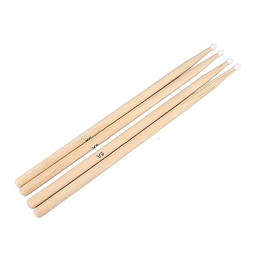 Maple Wood 5A Drum Sticks 2 Paar für Performance -Anfänger -Profis Übung Drumsticks Maple Wood 5A Drum Sticks 2 Paar für Performance -Anfänger -Profis Übung Drumsticks von RiToEasysports