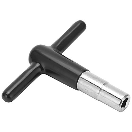 Musikinstrumentenzubehör Drum Key T -Form T -Form für Drum Tuning Zine Legierung Silikongriff (BLACK) von RiToEasysports