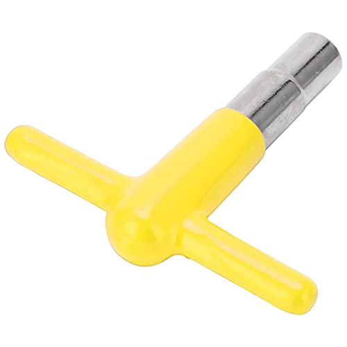Musikinstrumentenzubehör Drum Key T -Form T -Form für Drum Tuning Zine Legierung Silikongriff (YELLOW) von RiToEasysports
