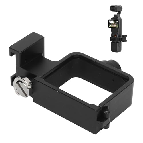 RiToEasysports Kamera -Mount -Ständer, Aluminium -Legierungs -Action -Kamera -Halterung des Montierungsadapters Klemme Kompatibel mit Osmo Pocket 3 von RiToEasysports