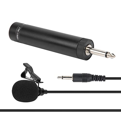 RiToEasysports Wired Saxophon Revers-Mikrofon für Professionelle Aufführung, Omnidirektionale Klangabholung, Musikinstrumenten-Accessoire für Saxophonspieler und Musiker (5 Meter lang) von RiToEasysports