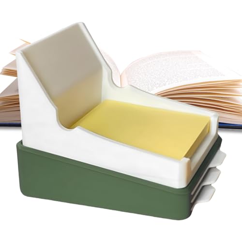 Haftnotiz-Halter, Schreibtisch-Notizblock-Spender, nachfüllbare Aufbewahrungsbox, Organizer, 10 x 11 x 9 cm, für kompakte Schulbedarf, Lehrer, Studenten, Heimschreibtisch, Aufbewahrung Haftnotiz-Halter, Schreibtisch-Notizblock-Spender, nachfüllbare Aufbewahrungsbox, Organizer, 10 x 11 x 9 cm, für kompakte Schulbedarf, Lehrer, Studenten, Heimschreibtisch, Aufbewahrung von Riaisttd