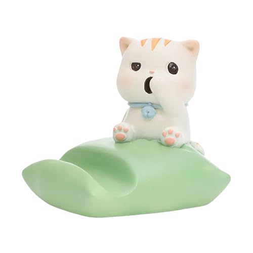 Riaisttd Cat Phone Holder, Lazy Resin Ornament Cradle, Hands- Desktop Stand, 2.36 Inches, Anti-Slip Base Accessory, Ideal for Truck, Desk, Workplace, Home Display Use Riaisttd Cat Phone Holder, Lazy Resin Ornament Cradle, Hands- Desktop Stand, 2.36 Inches, Anti-Slip Base Accessory, Ideal for Truck, Desk, Workplace, Home Display Use von Riaisttd