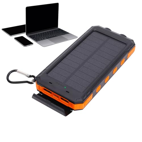 Solarbank-Ladegerät, tragbares Schnellladegerät, integrierte Taschenlampe, 15,8 x 7,8 x 2,5 cm, 20.000 mAh Akku für Handys, Reisen, Zuhause und Outdoor-Abenteuer Solarbank-Ladegerät, tragbares Schnellladegerät, integrierte Taschenlampe, 15,8 x 7,8 x 2,5 cm, 20.000 mAh Akku für Handys, Reisen, Zuhause und Outdoor-Abenteuer von Riaisttd
