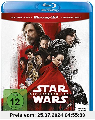 Star Wars: Die letzten Jedi (+ Blu-ray 2D + Bonus-Blu-ray) von Rian Johnson
