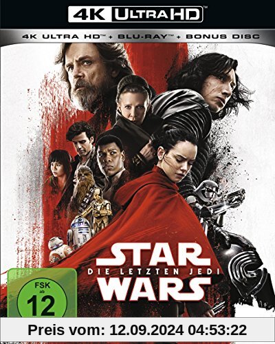 Star Wars: Die letzten Jedi (4K Ultra HD) [Blu-ray] von Rian Johnson