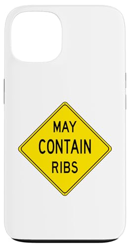 Lustiges Grill-Design mit Aufschrift "Caution May Contain" Hülle für iPhone 13 Lustiges Grill-Design mit Aufschrift "Caution May Contain" Hülle für iPhone 13 von Rib Caution Co