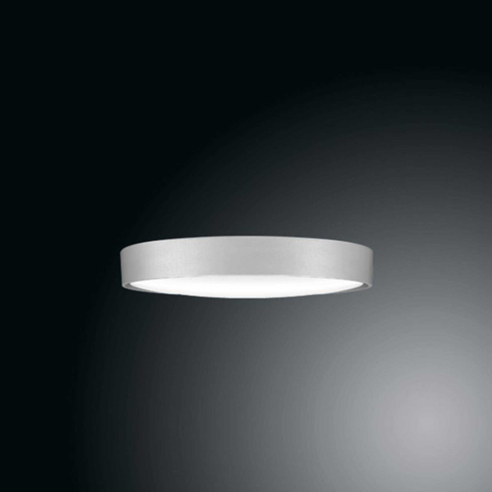 Ribag Arva LED-Deckenlampe, grau metallic, 27 cm von Ribag
