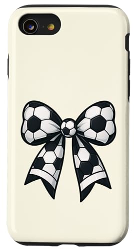 Band Fußball Sport Muttertag Frauen Mädchen Mama Hülle für iPhone SE (2020) / 7 / 8 von RibbonAxis1