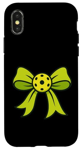 Pickleball Ribbon Sport Muttertag Frauen Mädchen Mama Hülle für iPhone X/XS Pickleball Ribbon Sport Muttertag Frauen Mädchen Mama Hülle für iPhone X/XS von RibbonAxis1