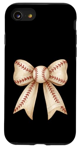Ribbon Baseball Sport Muttertag Frauen Mädchen Mama Hülle für iPhone SE (2020) / 7 / 8 von RibbonAxis1