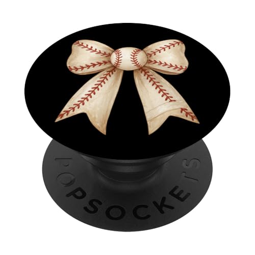Ribbon Baseball Sport Muttertag Frauen Mädchen Mama PopSockets Klebender PopGrip Ribbon Baseball Sport Muttertag Frauen Mädchen Mama PopSockets Klebender PopGrip von RibbonAxis1