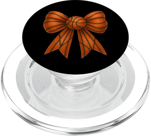 Ribbon Basketball Muttertag Sport Frauen Mädchen Mama PopSockets PopGrip für MagSafe Ribbon Basketball Muttertag Sport Frauen Mädchen Mama PopSockets PopGrip für MagSafe von RibbonAxis1