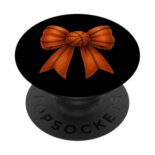 Ribbon Basketball Sport Muttertag Frauen Mädchen Mama PopSockets Klebender PopGrip Ribbon Basketball Sport Muttertag Frauen Mädchen Mama PopSockets Klebender PopGrip von RibbonAxis1