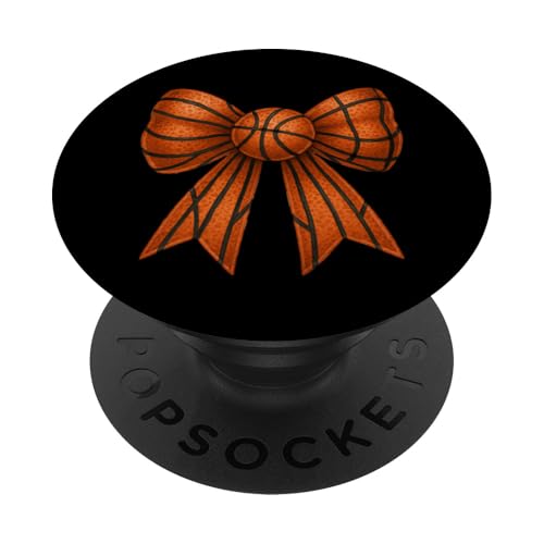 Ribbon Basketball Sport Muttertag Frauen Mädchen Mama PopSockets Klebender PopGrip Ribbon Basketball Sport Muttertag Frauen Mädchen Mama PopSockets Klebender PopGrip von RibbonAxis1