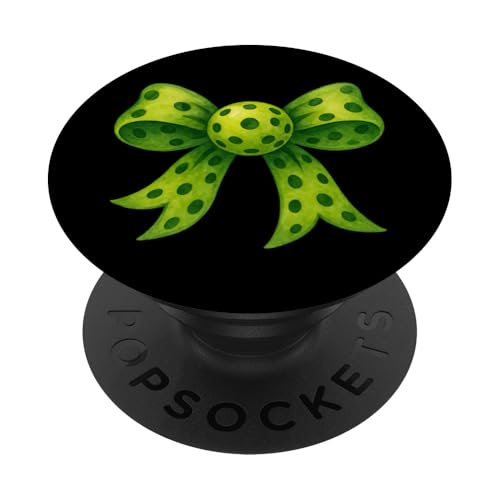 Ribbon Pickleball Sport Muttertag Frauen Mädchen Mama PopSockets Klebender PopGrip von RibbonAxis1