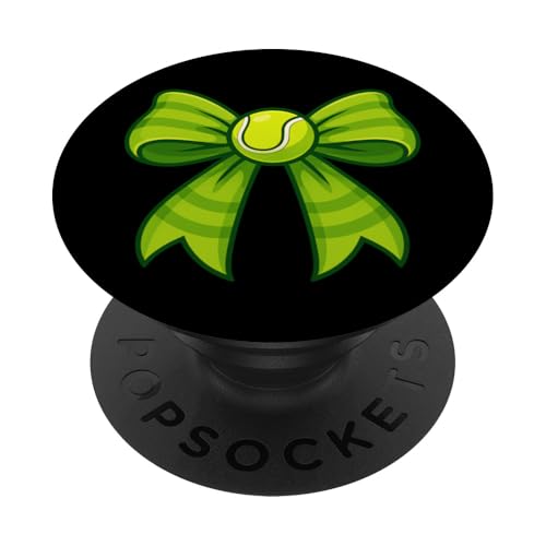 Ribbon Tennisball Sport Muttertag Frauen Mädchen Mama PopSockets Klebender PopGrip Ribbon Tennisball Sport Muttertag Frauen Mädchen Mama PopSockets Klebender PopGrip von RibbonAxis1