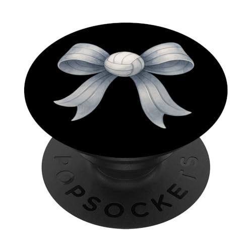 Ribbon Volleyball Sport Muttertag Frauen Mädchen Mama PopSockets Klebender PopGrip Ribbon Volleyball Sport Muttertag Frauen Mädchen Mama PopSockets Klebender PopGrip von RibbonAxis1