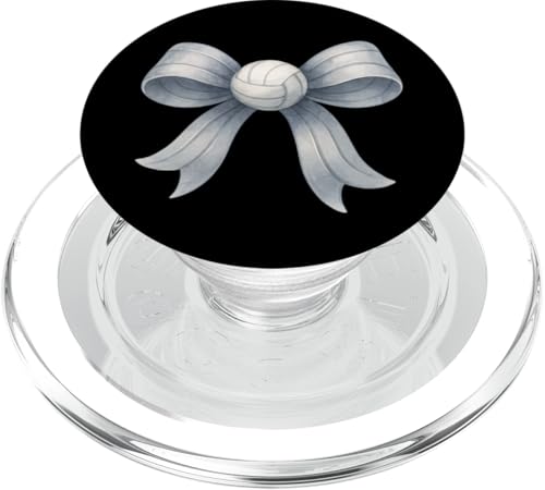Ribbon Volleyball Sport Muttertag Frauen Mädchen Mama PopSockets PopGrip für MagSafe Ribbon Volleyball Sport Muttertag Frauen Mädchen Mama PopSockets PopGrip für MagSafe von RibbonAxis1