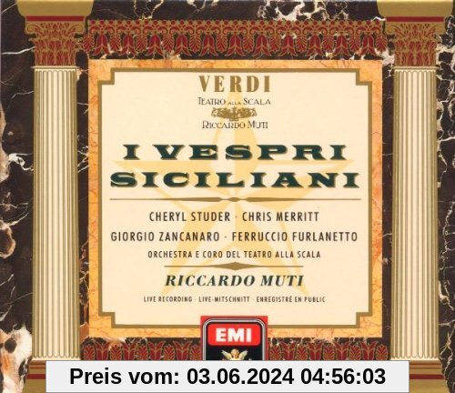 Giuseppe Verdi: I Vespri Siciliani (Oper) (Gesamtaufnahme) (3 CD) von Riccardo Muti