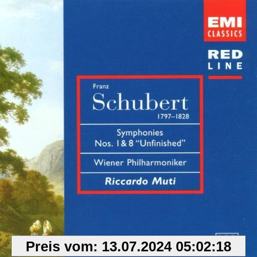 Red Line - Schubert (Sinfonie Nr. 8 / Nr. 1) von Riccardo Muti