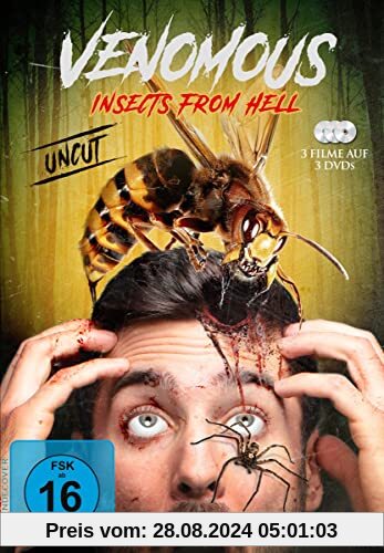 Venomous – Insects from Hell [3 DVDs] von Riccardo Paoletti