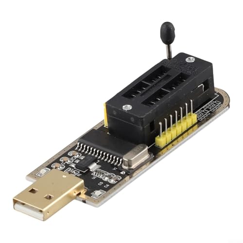 Effizienter CH341A Programmierer für STC-Flash-Mikrocontroller-Board, erweiterbarer Einsatz, schnelles Löschen von RichVibe