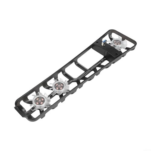 RichVibe Horizontaler Ständer und Lüfter für PS5 Pro, Controller-Ladestation (schwarz) von RichVibe
