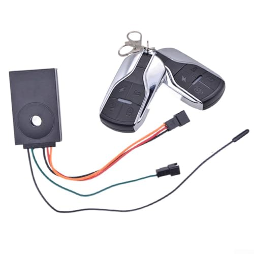 Sicherheitsalarm mit zwei Tasten für Elektrofahrräder, einfache Bedienung und lautes Signal (4-polig + 2-polig) von RichVibe