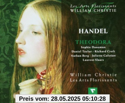 Händel - Theodora / Daneman, Taylor, Croft, Berg, Galstian, Slaars, Les Arts Florissants, Christie von Richard Croft