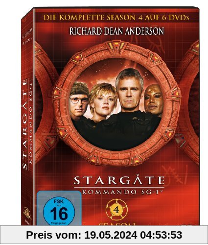 Stargate Kommando SG-1 - Season 4 [6 DVDs] von Richard Dean Anderson