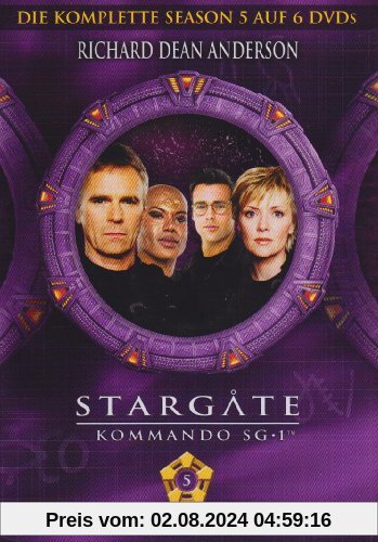 Stargate Kommando SG-1 - Season 5 (6 DVDs) von Richard Dean Anderson