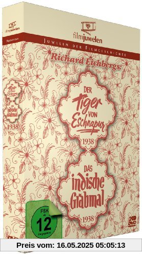 Richard Eichberg: Der Tiger von Eschnapur (1938) / Das indische Grabmal (1938) (Filmjuwelen) [2 DVDs] von Richard Eichberg