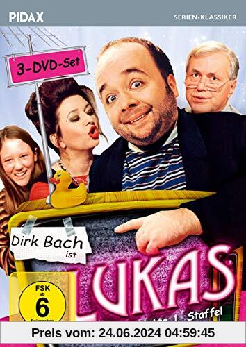 Lukas, Staffel 1 / Die ersten 13 Folgen der Comedyserie mit Dirk Bach (Pidax Serien-Klassiker) [3 DVDs] von Richard Huber