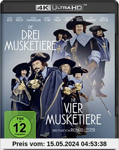 Musketiere, Die / Einer für alle - Alle für einen! / 4K Ultra HD (in 4K restauriert) [Blu-ray] von Richard Lester
