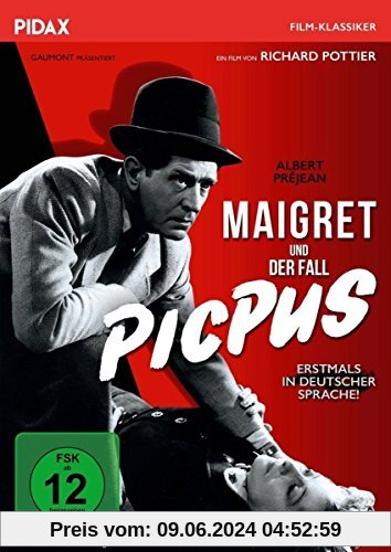 Maigret und der Fall Picpus (Picpus) / Spannender Maigret-Krimi nach einem Roman von Georges Simenon (Pidax Film-Klassiker) von Richard Pottier