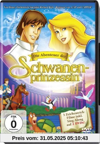 Die Abenteuer der Schwanenprinzessin (3 Filme plus Sing Along) [2 DVDs] von Richard Rich