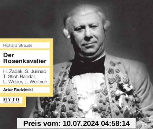 Der Rosenkavalier: Zadek-Jurinac-Stich R von Richard Strauss