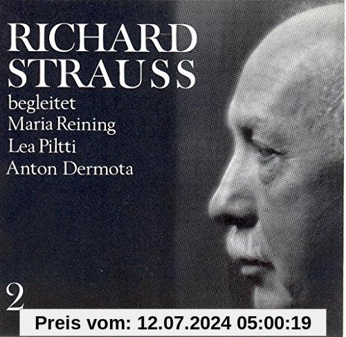 Richard Strauss begleitet (Vol.2) von Richard Strauss