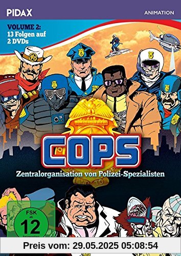 C.O.P.S., Vol. 2 / Weitere 13 Folgen der erfolgreichen Serie (Pidax Animation) [2 DVDs] von Richard T. Morrison