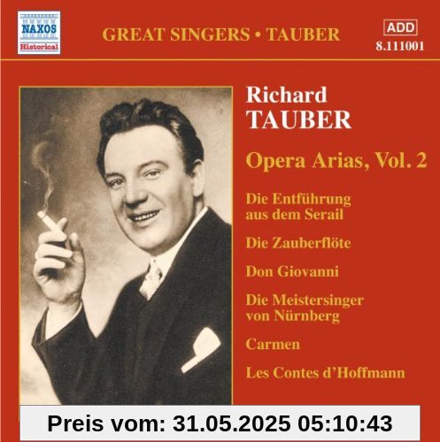 Opernarien Vol. 2 Opernarien Vol. 2 von Richard Tauber
