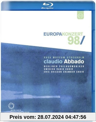 EUROPAKONZERT 1998 (From the Vasa Museum Stockholm) [Blu-ray] von Richard Wagner