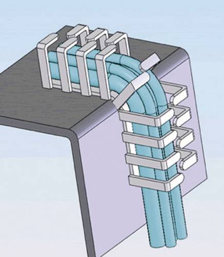 Richco RX2020-4 RX2020-4 Kabelbündelhalter 20mm (max) Grau 1St. von Richco