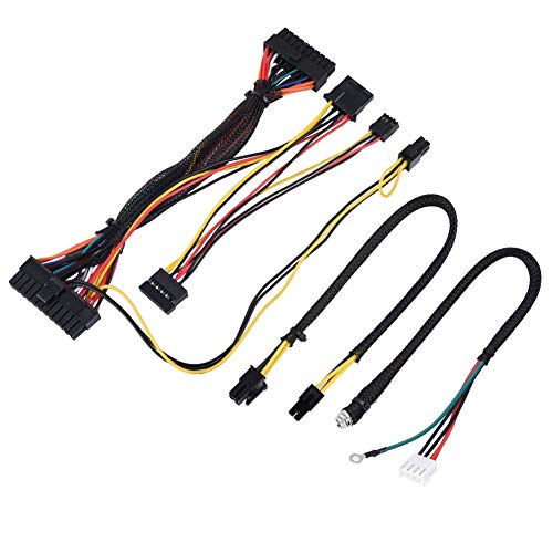 Richer-R Power Supply Module, PC Netzteil DC12V Eingang 300W Netzteilmodul,Breadboard Netzteilmodul mit 24Pin AUX/SATA Kabel,geeignet für ITX und 1U-Gehäuse Richer-R Power Supply Module, PC Netzteil DC12V Eingang 300W Netzteilmodul,Breadboard Netzteilmodul mit 24Pin AUX/SATA Kabel,geeignet für ITX und 1U-Gehäuse von Richer-R