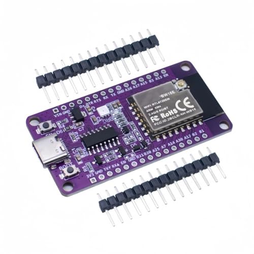 Richeyty RTL8720DN Dual-Band WiFi Bluetooth NICEMCU BW16 Entwicklungsboard Onboard Antenne, Ungeschweißt Richeyty RTL8720DN Dual-Band WiFi Bluetooth NICEMCU BW16 Entwicklungsboard Onboard Antenne, Ungeschweißt von Richeyty