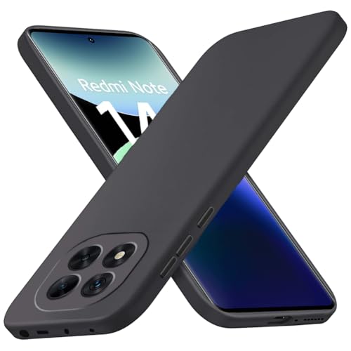 Richgle Kompatibel mit Redmi Note 14 Pro 4G Hülle, Dünn Weich Silikon Hülle Handyhülle Schutzhülle Case Kompatibel mit Redmi Note 14 Pro 4G - Schwarz RG82997 Richgle Kompatibel mit Redmi Note 14 Pro 4G Hülle, Dünn Weich Silikon Hülle Handyhülle Schutzhülle Case Kompatibel mit Redmi Note 14 Pro 4G - Schwarz RG82997 von Richgle