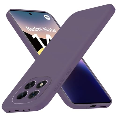 Richgle Kompatibel mit Redmi Note 14 Pro 5G Hülle, Dünn Weich Silikon Hülle Handyhülle Schutzhülle Case Kompatibel mit Redmi Note 14 Pro 5G / Poco X7 - Dunkellila RG82896 Richgle Kompatibel mit Redmi Note 14 Pro 5G Hülle, Dünn Weich Silikon Hülle Handyhülle Schutzhülle Case Kompatibel mit Redmi Note 14 Pro 5G / Poco X7 - Dunkellila RG82896 von Richgle