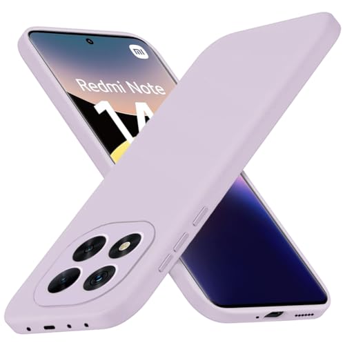 Richgle Kompatibel mit Redmi Note 14 Pro 5G Hülle, Dünn Weich Silikon Hülle Handyhülle Schutzhülle Case Kompatibel mit Redmi Note 14 Pro 5G / Poco X7 - Hellviolett RG82894 Richgle Kompatibel mit Redmi Note 14 Pro 5G Hülle, Dünn Weich Silikon Hülle Handyhülle Schutzhülle Case Kompatibel mit Redmi Note 14 Pro 5G / Poco X7 - Hellviolett RG82894 von Richgle