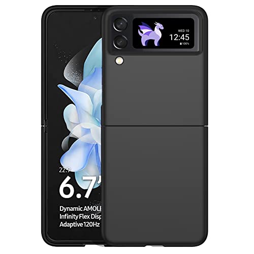 Richgle Kompatibel mit Samsung Galaxy Z Flip 4 5G Hülle, Sehr Dünn Harte Hülle Handyhülle Schutzhülle Case Kompatibel mit Samsung Galaxy Z Flip4 5G - Schwarz RG01544 Richgle Kompatibel mit Samsung Galaxy Z Flip 4 5G Hülle, Sehr Dünn Harte Hülle Handyhülle Schutzhülle Case Kompatibel mit Samsung Galaxy Z Flip4 5G - Schwarz RG01544 von Richgle