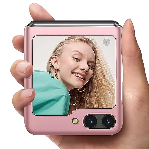 Richgle Kompatibel mit Samsung Galaxy Z Flip 5 5G Hülle, Sehr Dünn Harte Hülle Handyhülle Schutzhülle Case Kompatibel mit Samsung Galaxy Z Flip 5 5G - Rose Gold RG01553 Richgle Kompatibel mit Samsung Galaxy Z Flip 5 5G Hülle, Sehr Dünn Harte Hülle Handyhülle Schutzhülle Case Kompatibel mit Samsung Galaxy Z Flip 5 5G - Rose Gold RG01553 von Richgle